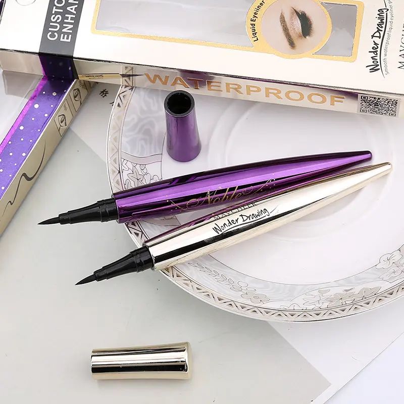 MAYCHEER katta hajmli bo'yanish suyuq ko'z layneri suv o'tkazmaydigan uzoq muddatli ko'z qalami _2