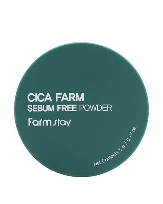 FarmStay centella Cica Farm sebumsiz kukunli matlashtiruvchi yumshoq kukun, 5 g_0