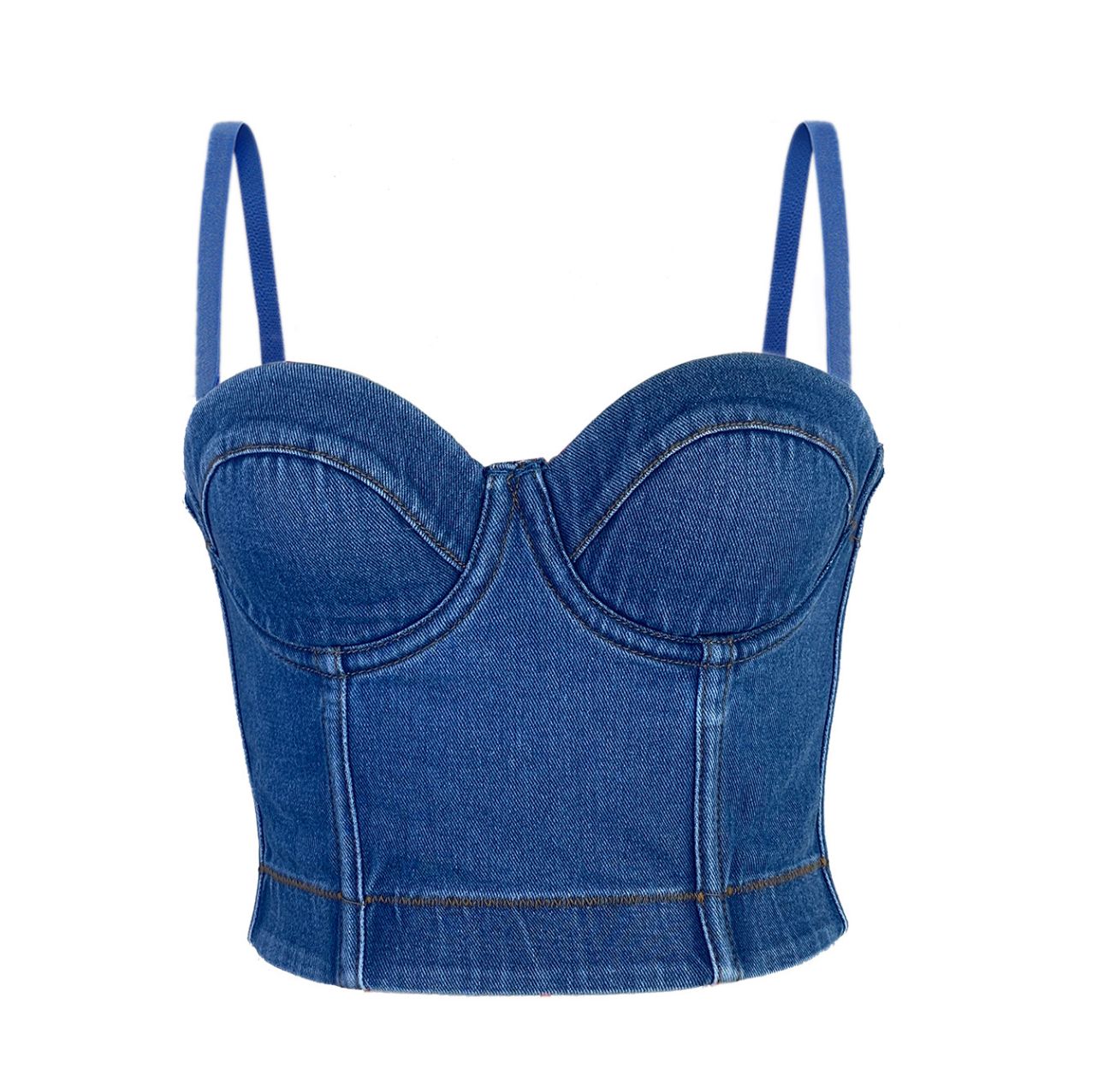 Denim corset_0