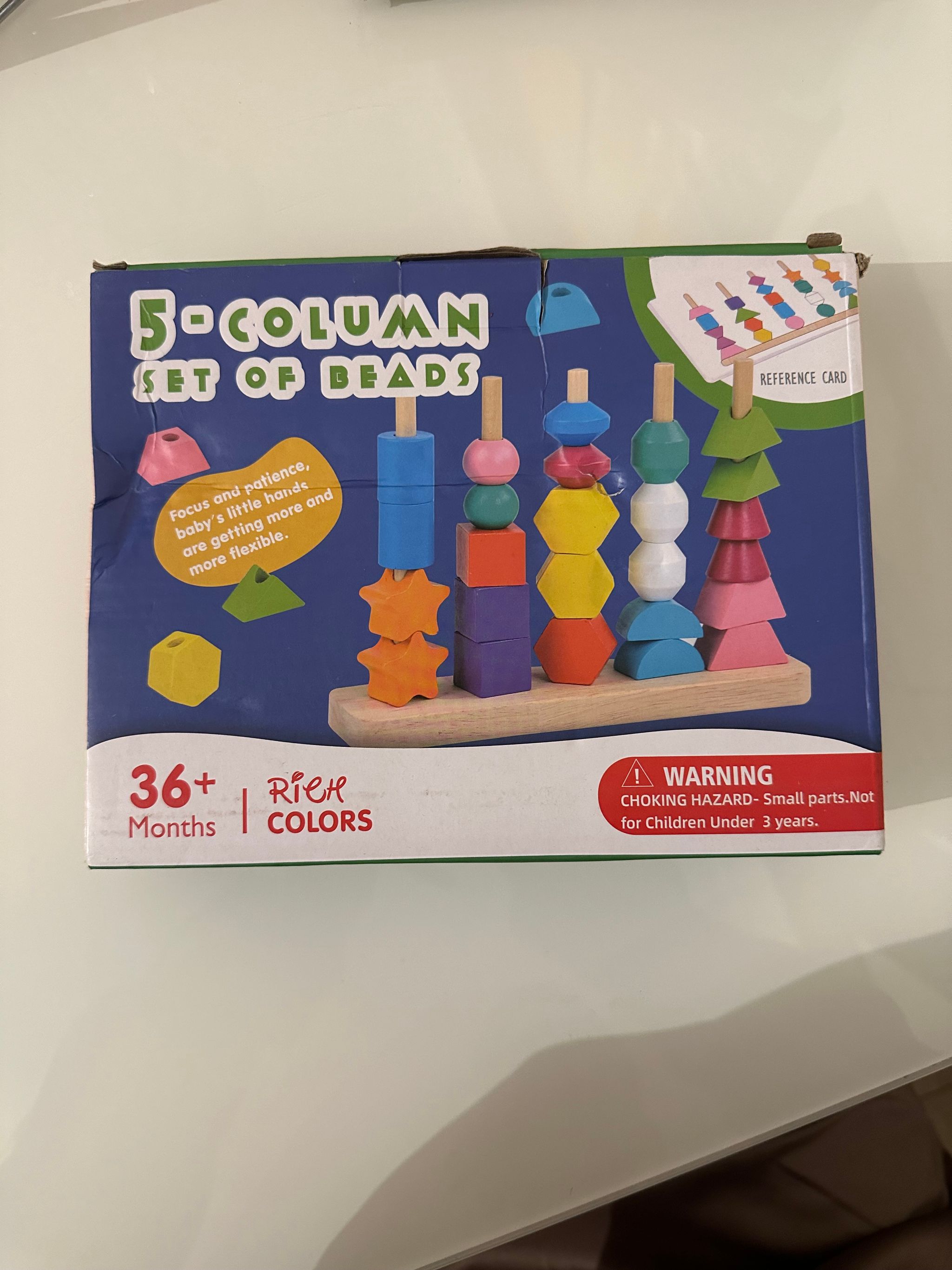 5 column set of beads game _1