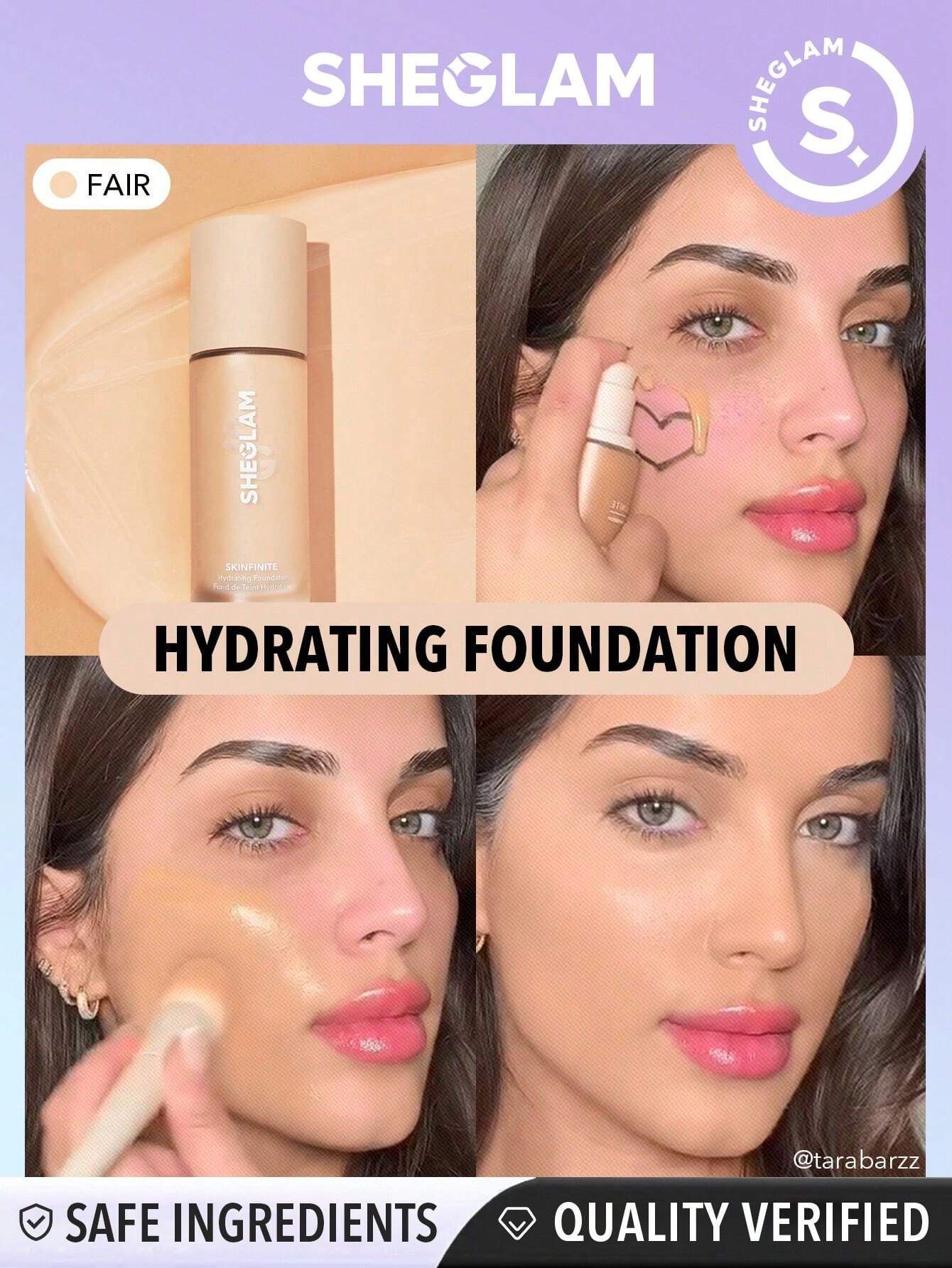 SHEGLAM Skinfinite Hydrating Foundation - Fair_6