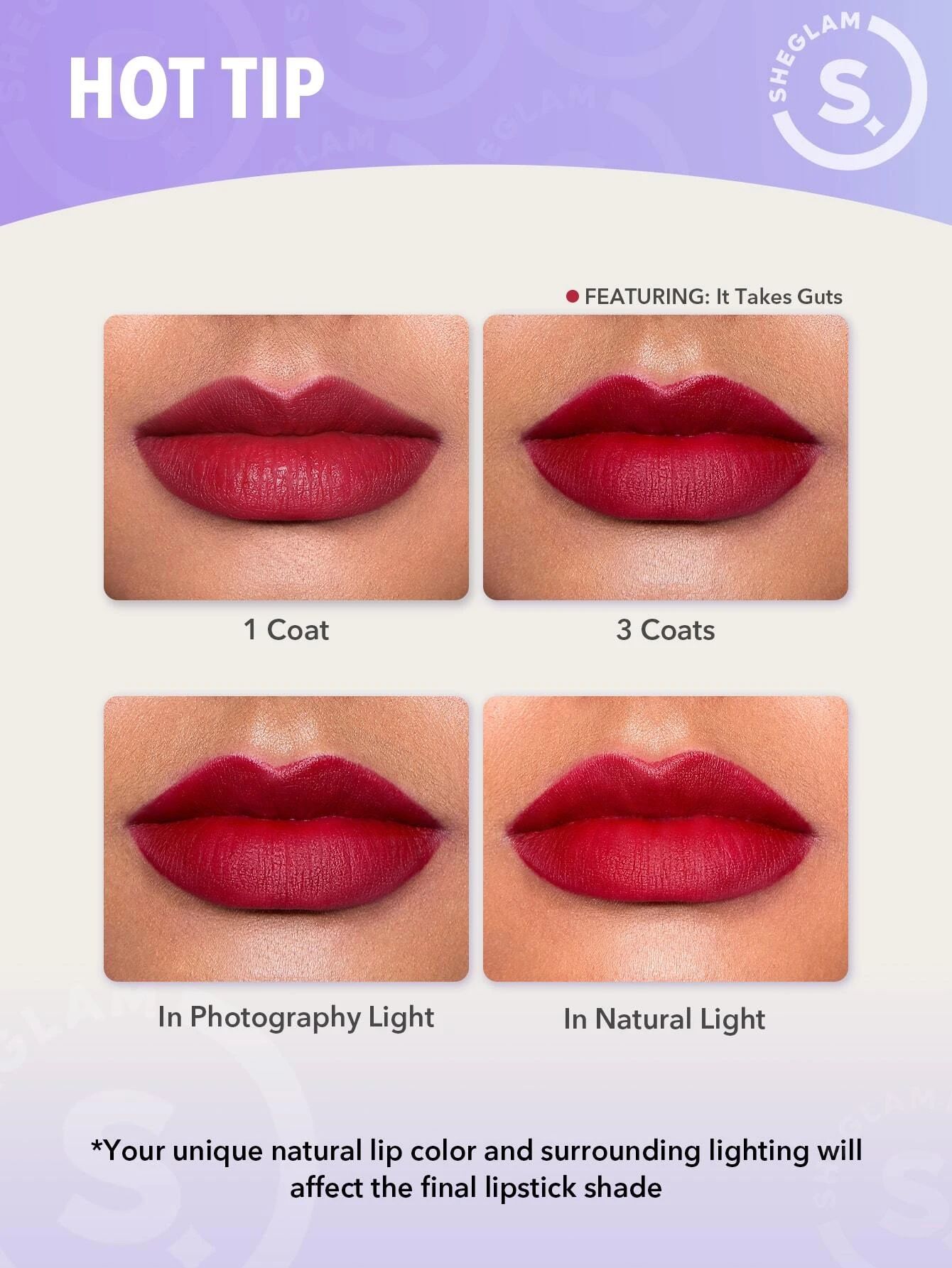 SHEGLAM Dynamatte Boom Long Lasting Matte Lipstick - Rule Breaker_5