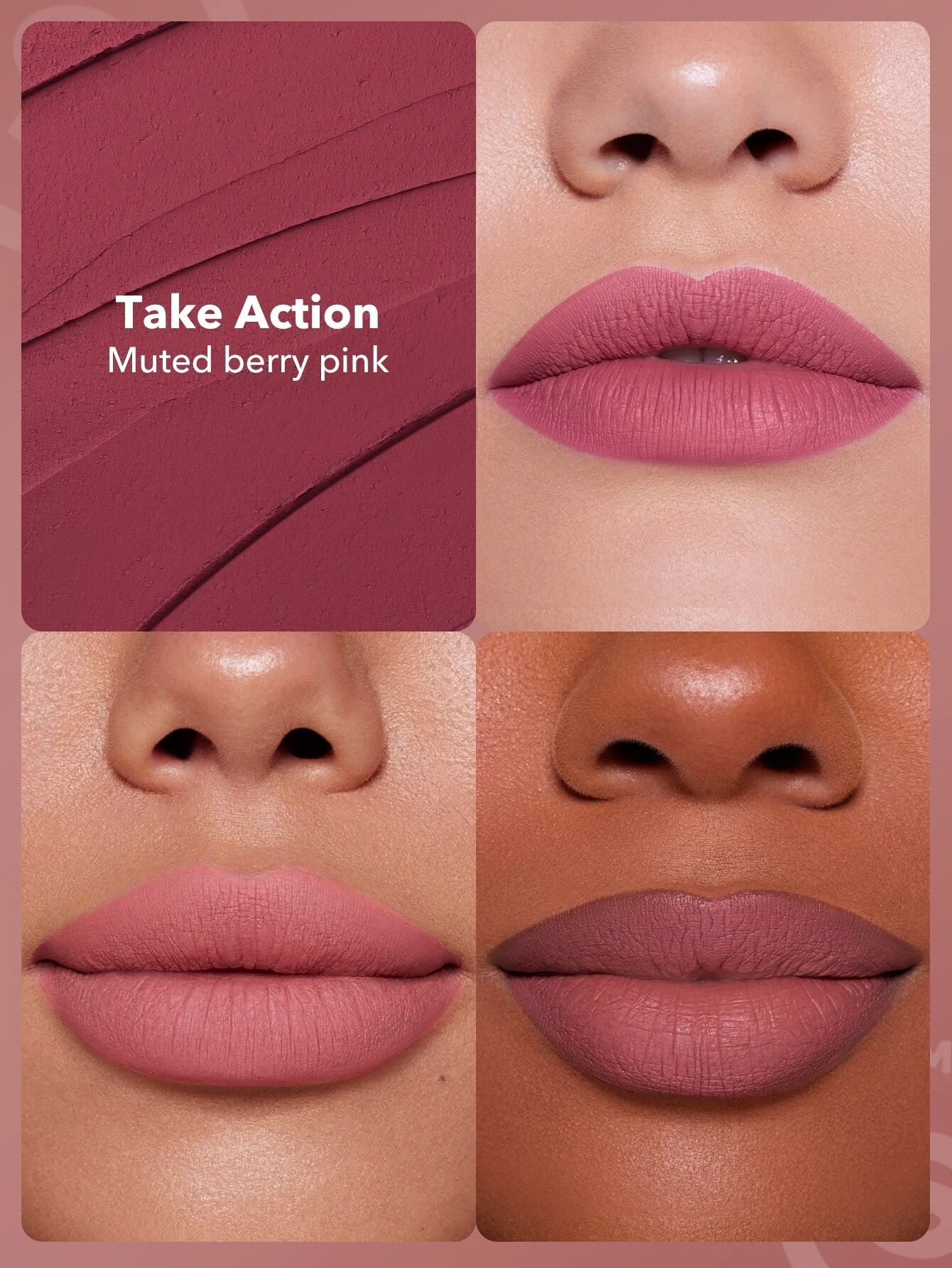 SHEGLAM Dynamatte Boom Long Lasting Matte Lipstick - Take Action_1