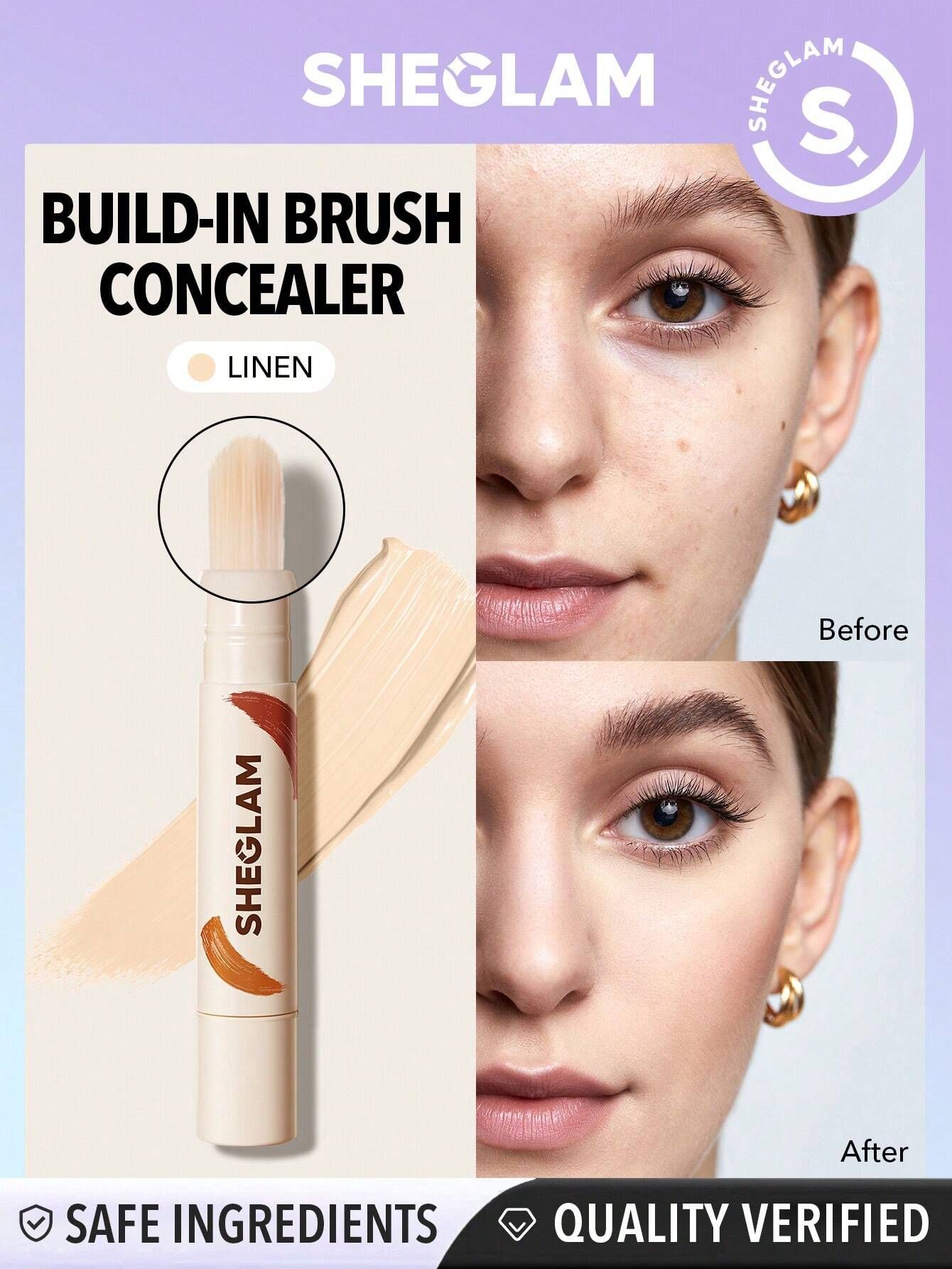 SHEGLAM Perfect Skin High Coverage Concealer - Linen_2