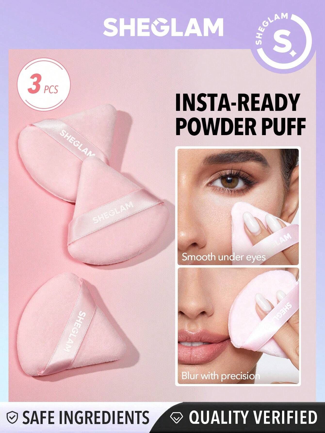 SHEGLAM Insta-Ready Powder Puff - 3pcs_6