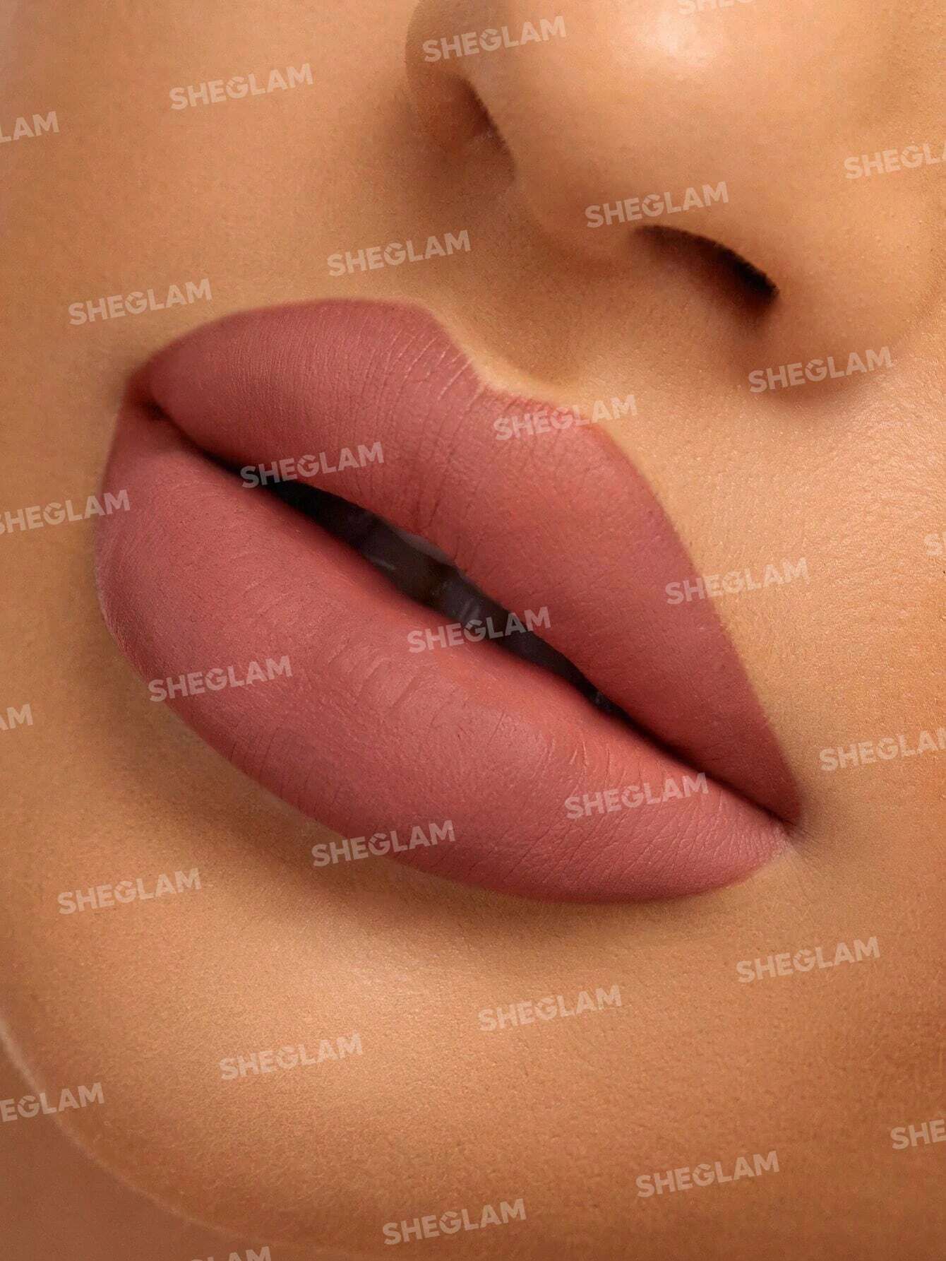 SHEGLAM Matte Allure Liquid Lipstick - Damsel_2