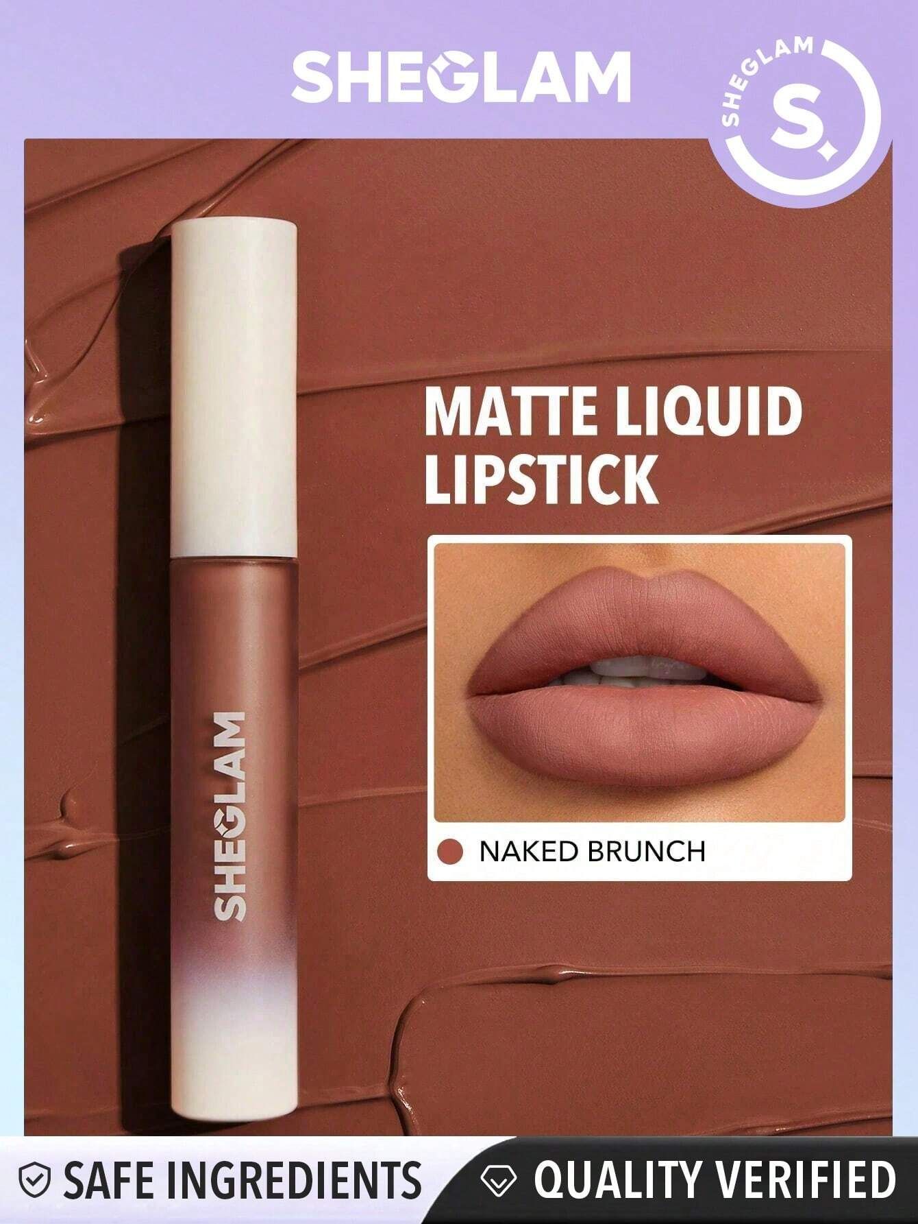 SHEGLAM Matte Allure Liquid Lipstick - Naked Brunch_1