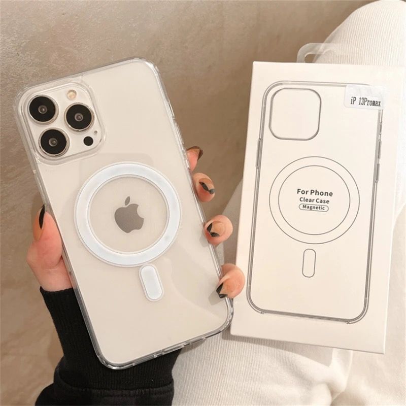 Clear Magsafe Magnetic Wireless Charging Case For iPhone _1