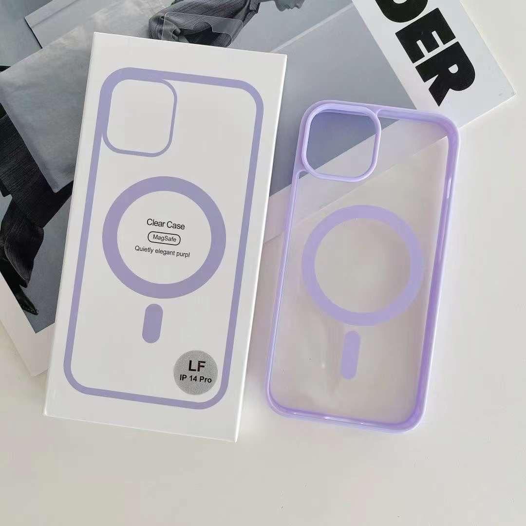 Transparent Magnetic Phone Case_1