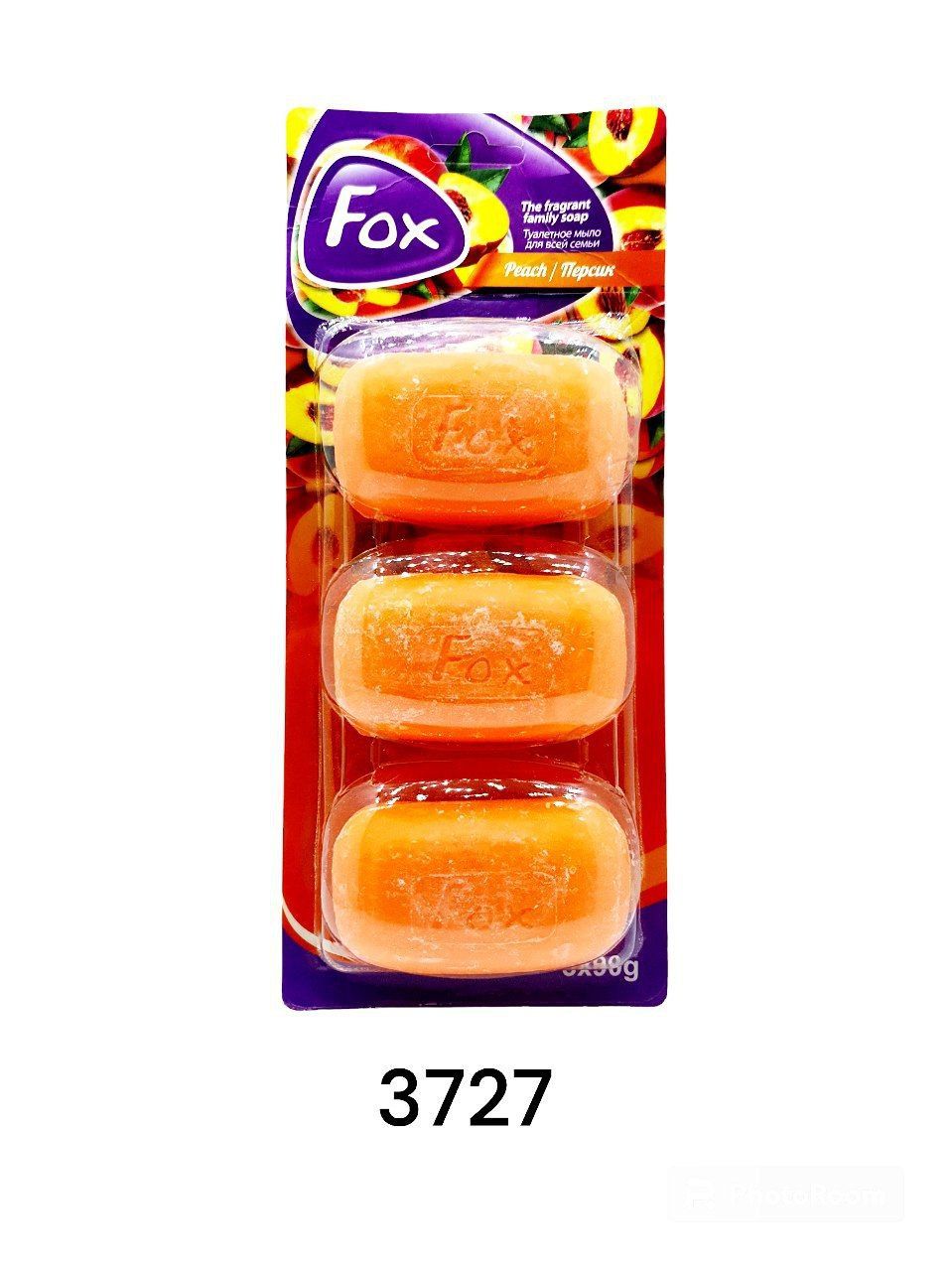 Sovun Fox Peach 3tali 3x90m_0