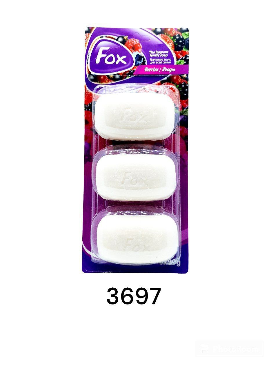 Sovun Fox Berries 3tali 3x90ml_0