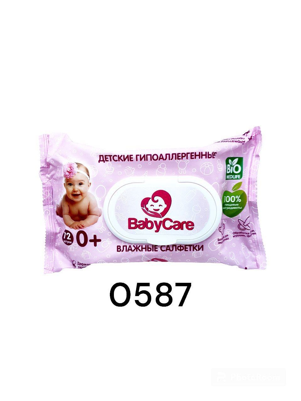 Biomed Салфетка Baby Care 72шт_0