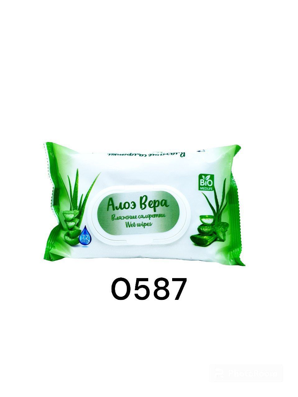 Biomed Салфетка Алоэ Вера 72шт_0