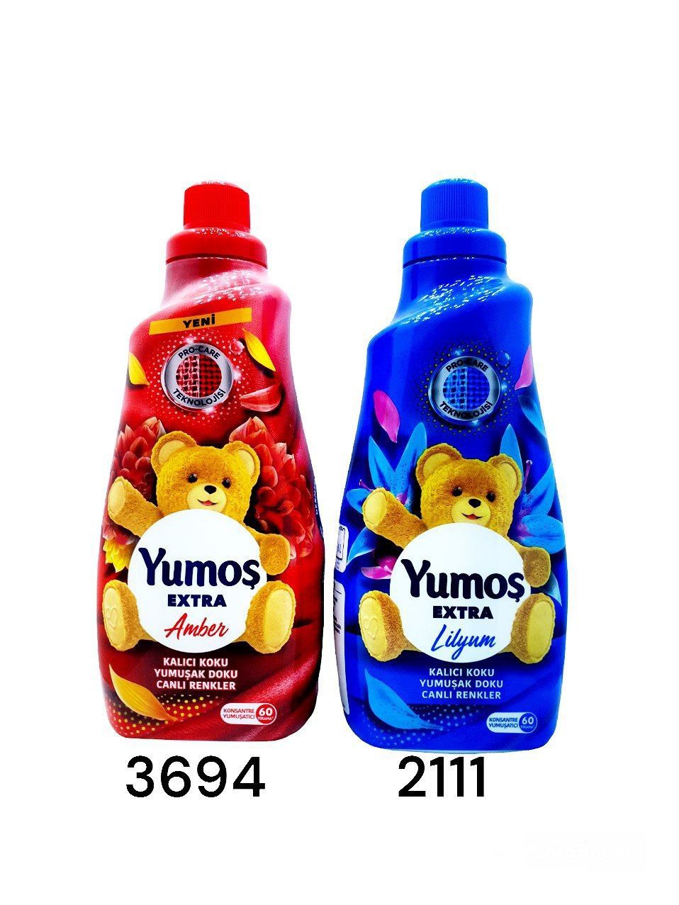 Yumos Extra Gel Amber Qizil va Lilium ko'k 1440ml_0