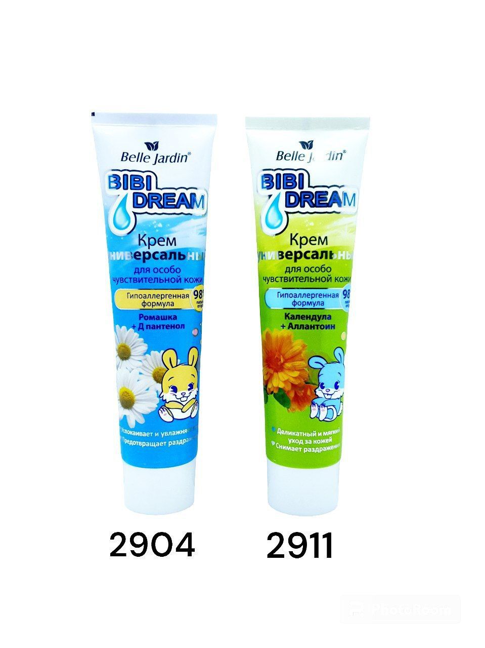 Krem Belli Jardin BiBi dream Romashka +D pantenol 100 ml/ Krem Belli Jardin Bibi dream kalendula + Alantoin 100ml _0