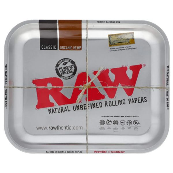 RAW Steel Rolling Tray – Medium_0