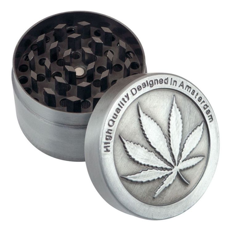 3 Piece Metal Amsterdam Grinder_0