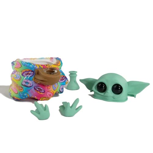 BABY YODA SILICONE WATER PIPE_0