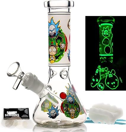 Glass Bong with Percolate_0