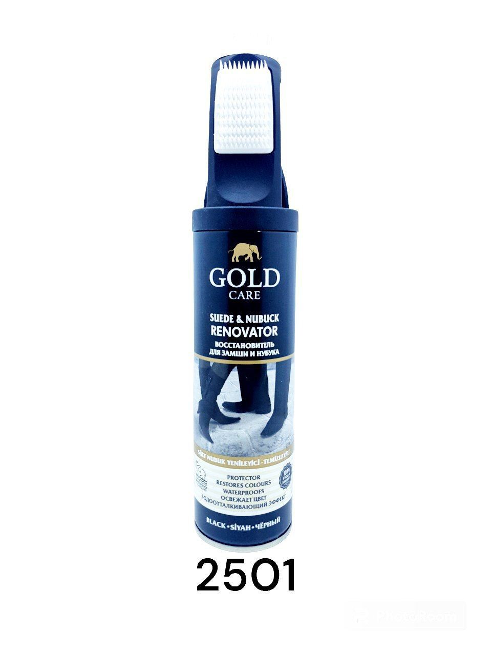 Gold rangli zamshlar uchun tozalovchi spray  250g _0