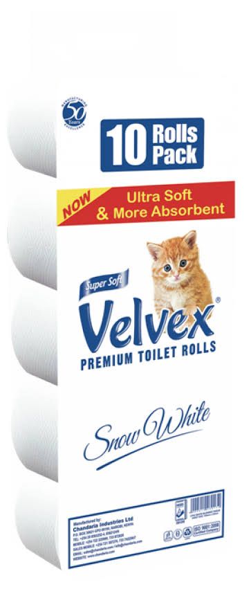 Velvex Toilet Paper 2ply - 10 Pack_0