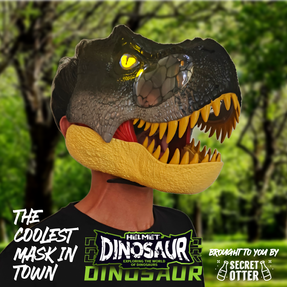 Dinosaur T-Rex Party mask best for Cosplay, Halloween or even Christmas Gift_0