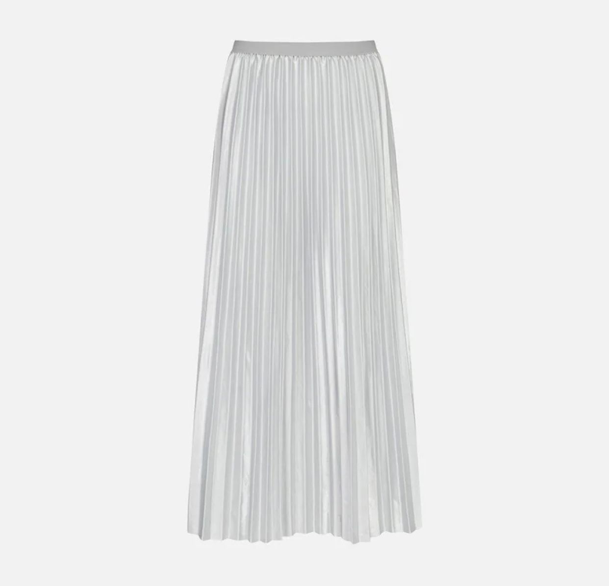 Woman chiffon skirt -mid length _1