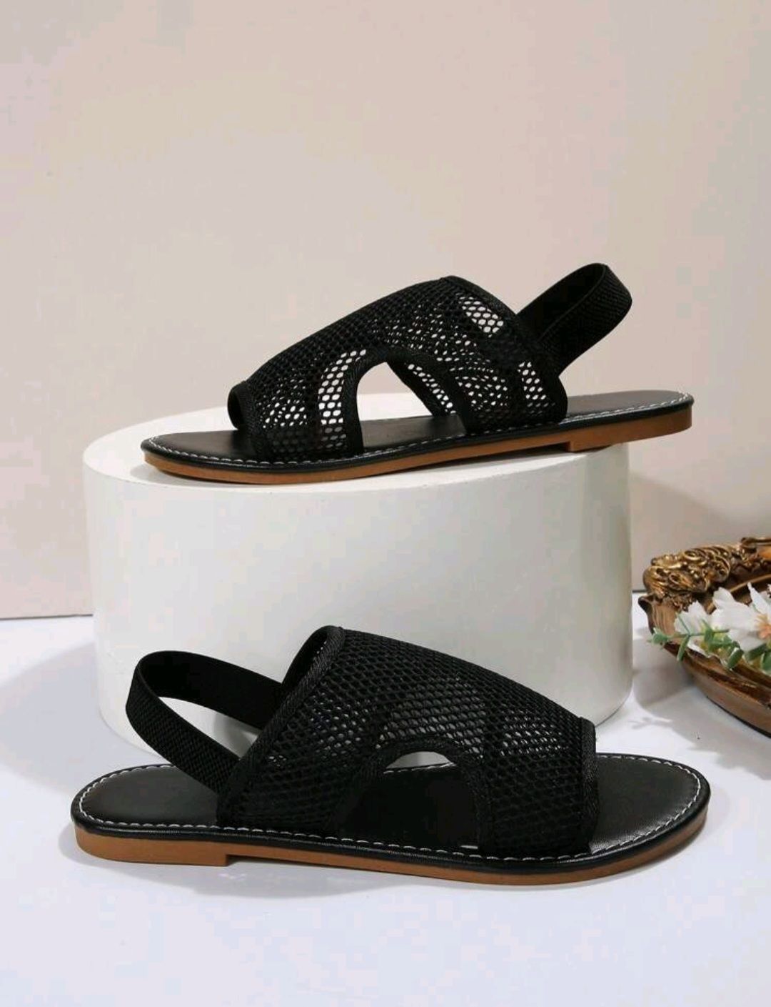 Women Fashion Cut Out Slingback Sandals _0