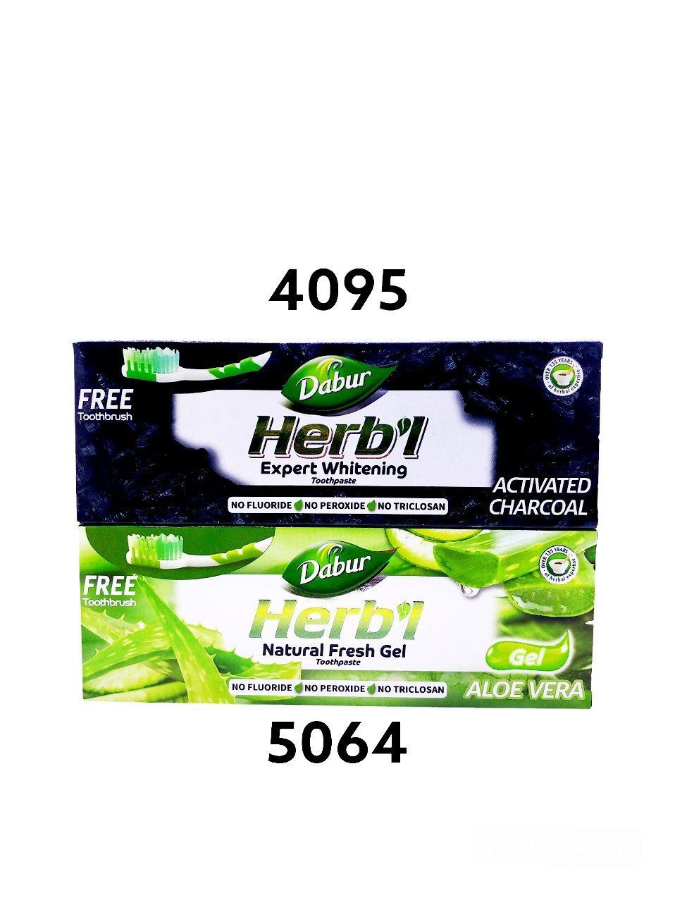 Tish pastasi + tasbeh Dabur Herbl Faollashgan ko'mir 150 gr_0