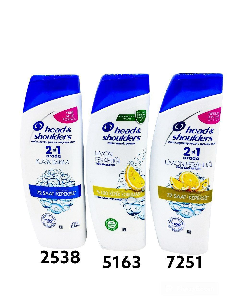 Shampun Head Shoulders  Klasik Bakim Turkiya 350ml_0