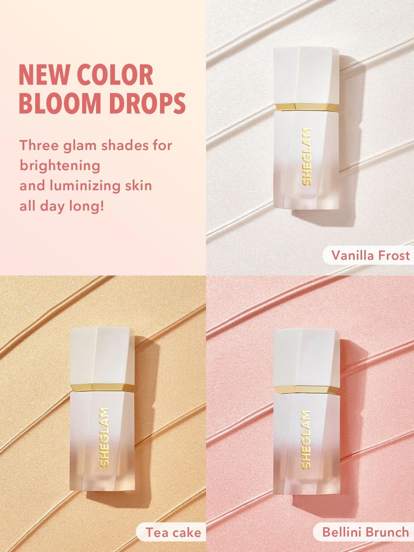 SHEGLAM Glow Bloom Liquid Highlighter - Vanilla Frost_6