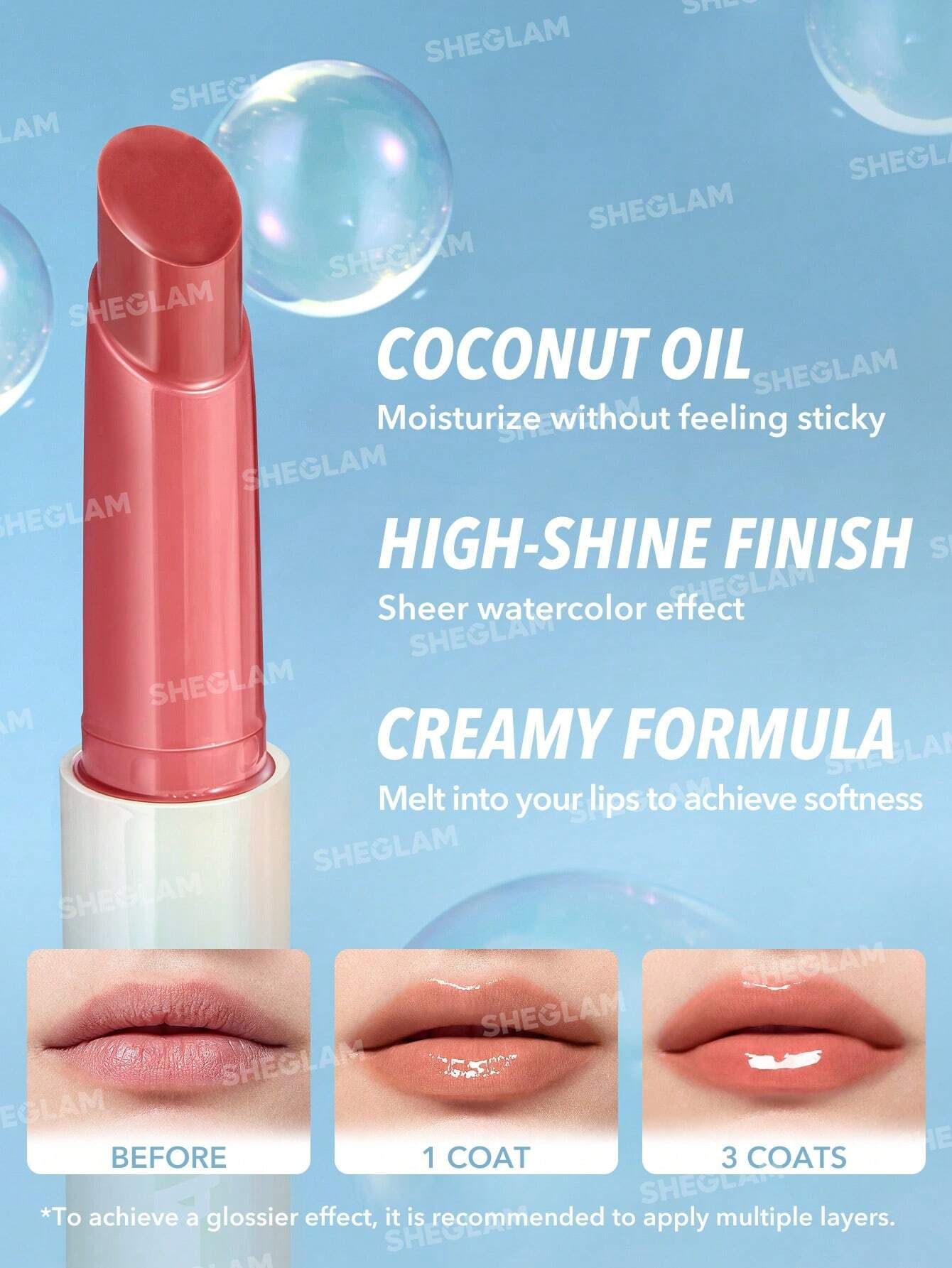 SHEGLAM Pout-Perfect Shine Lip Plumper - In Bloom_9