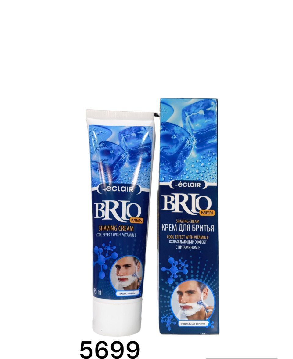 Eclair soqol uchun krem ​​Brio Erkaklar 75ml_0