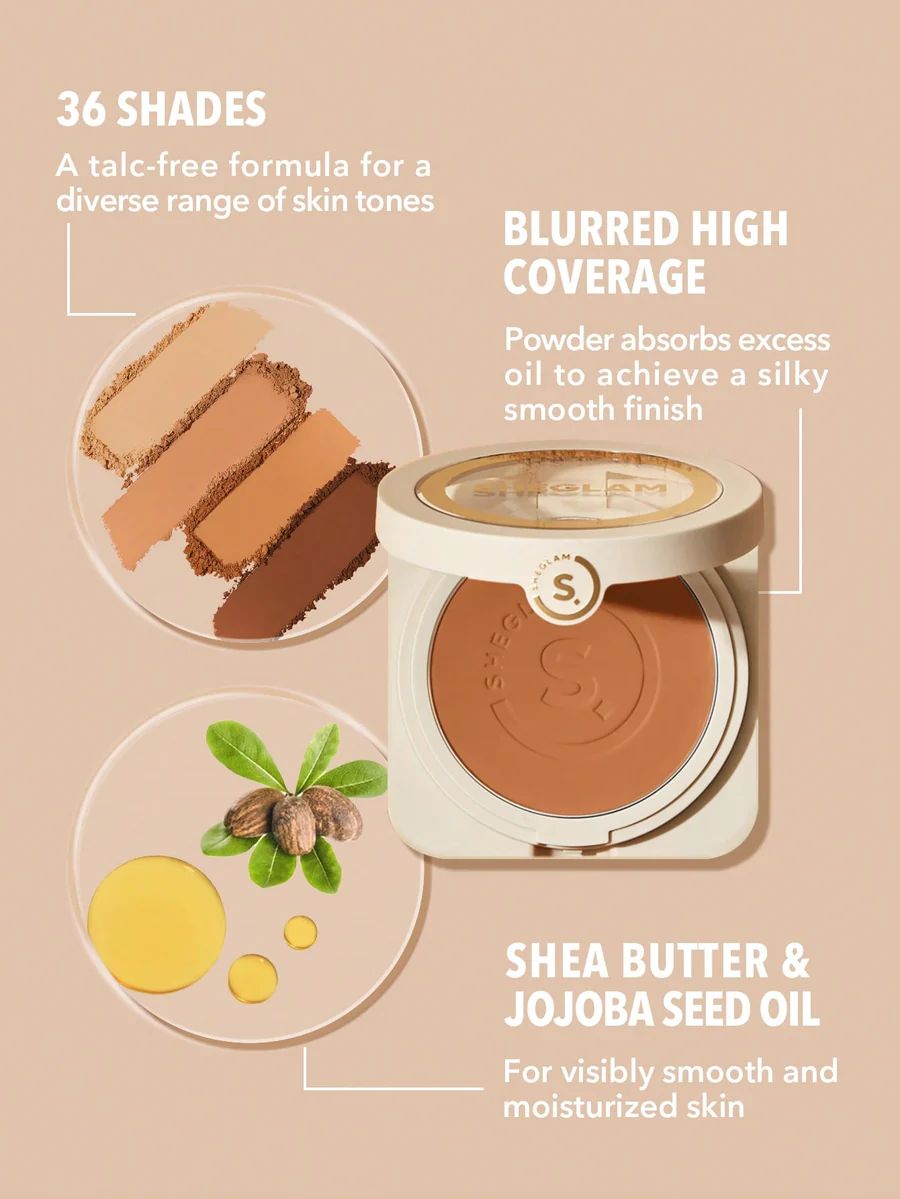 SHEGLAM Skin-Focus High Coverage Powder Foundation - Porcelain_7