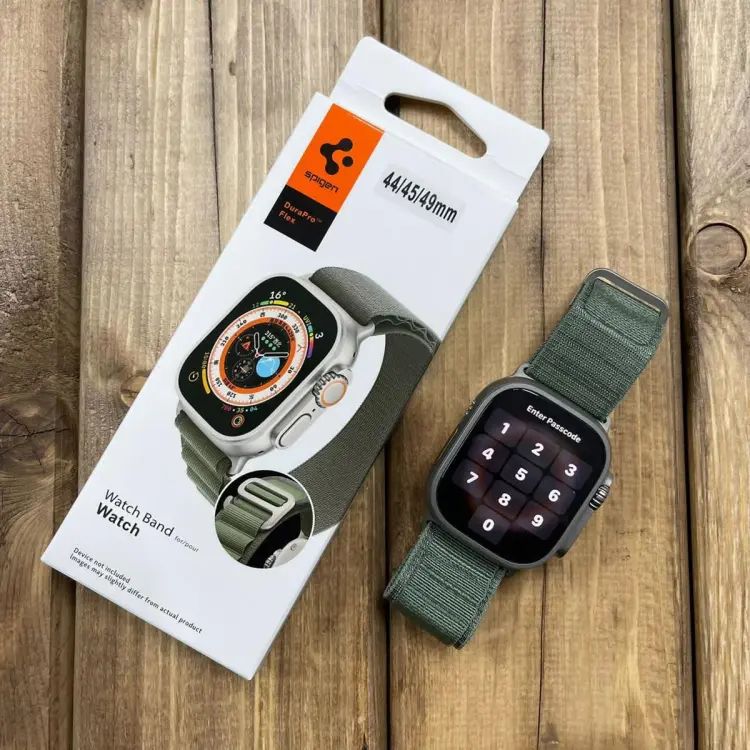 Spigen Sp-08 42/44 Mm Polyester Lining Watch Belt Box Pecking _1