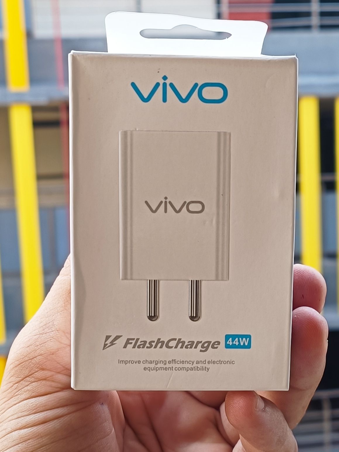 Vivo Flash Charger 44Wts Adaptor USB Port Proper Working 💯_1