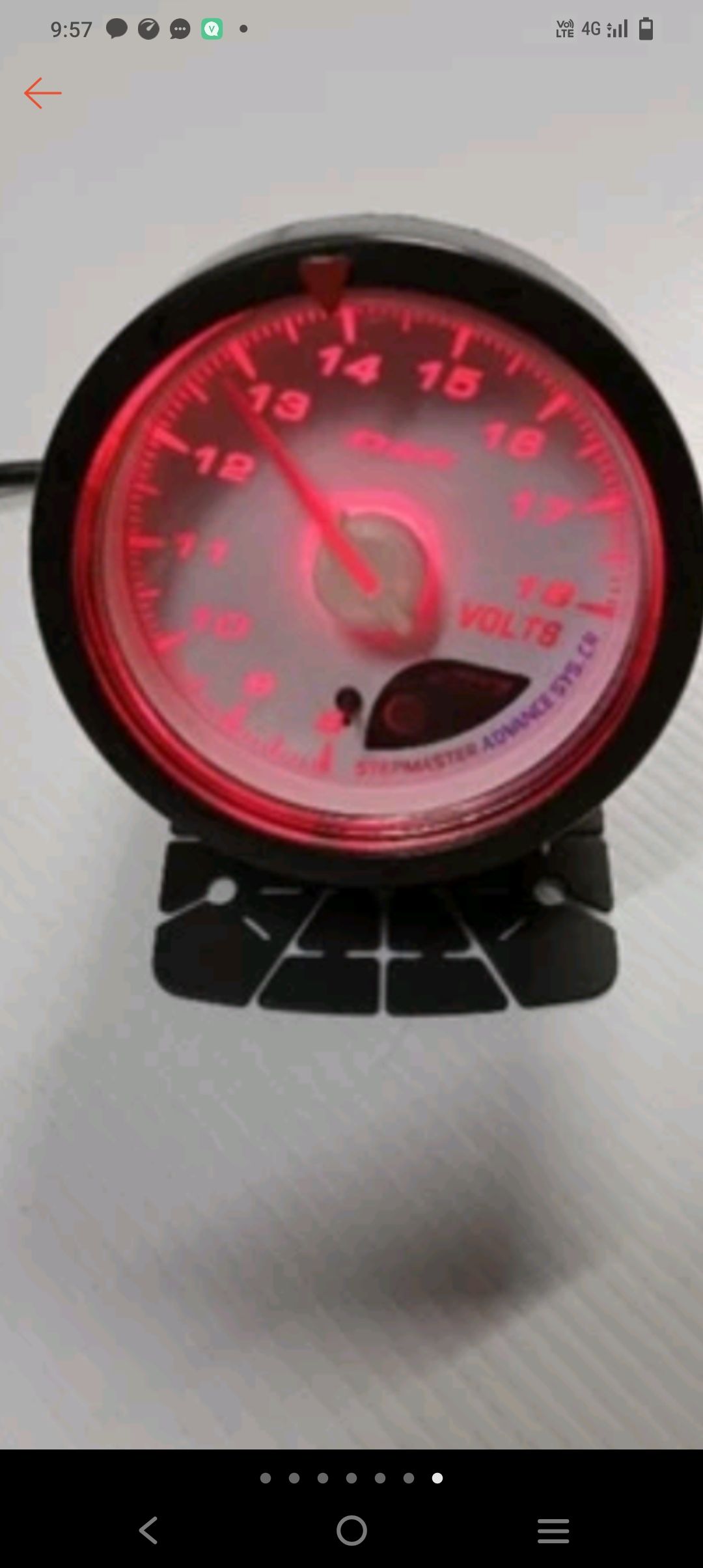 Defi meter advance CR volts _1