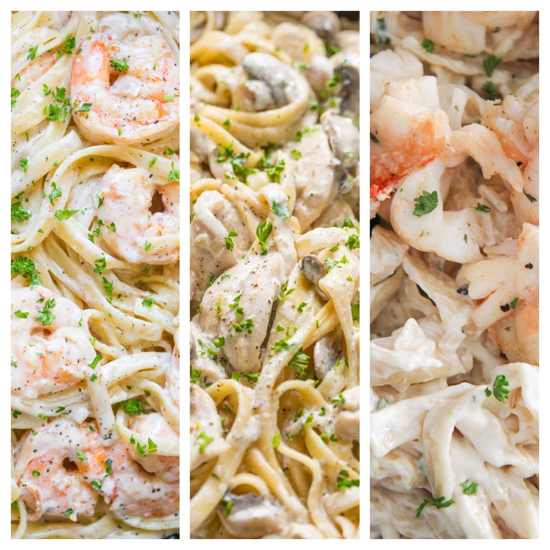 Trio Seafood Fettuccine _0