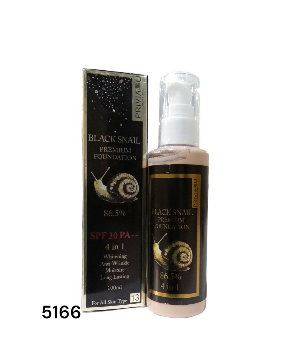 Black Snail Premium Foundation SPF 30 PA++ 4in1 100ml_0