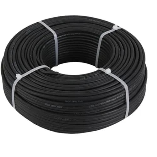 4MM INSULATION CABLE BLACK/M _0