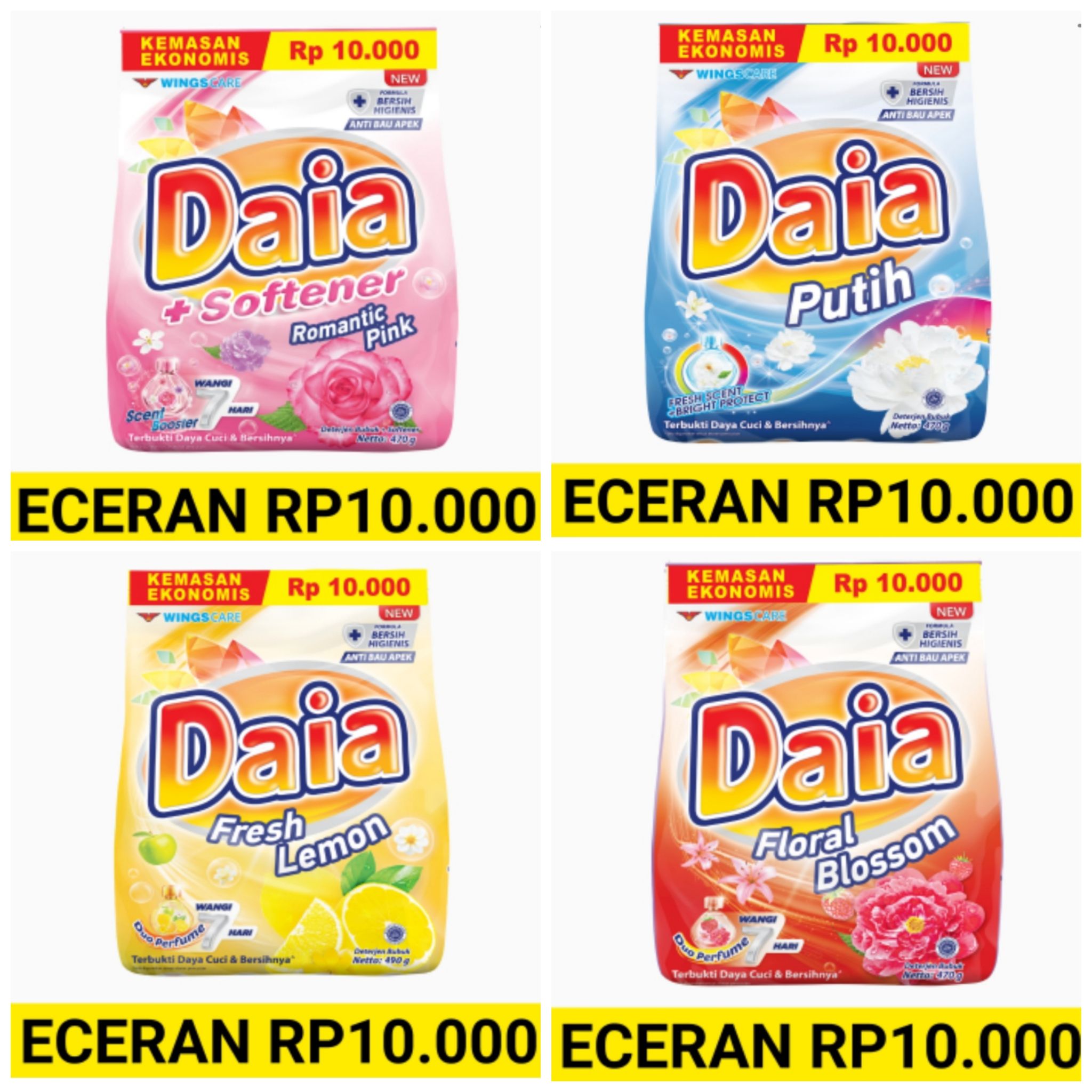 Daia Powder Detergent 470g Eceran 10000_0