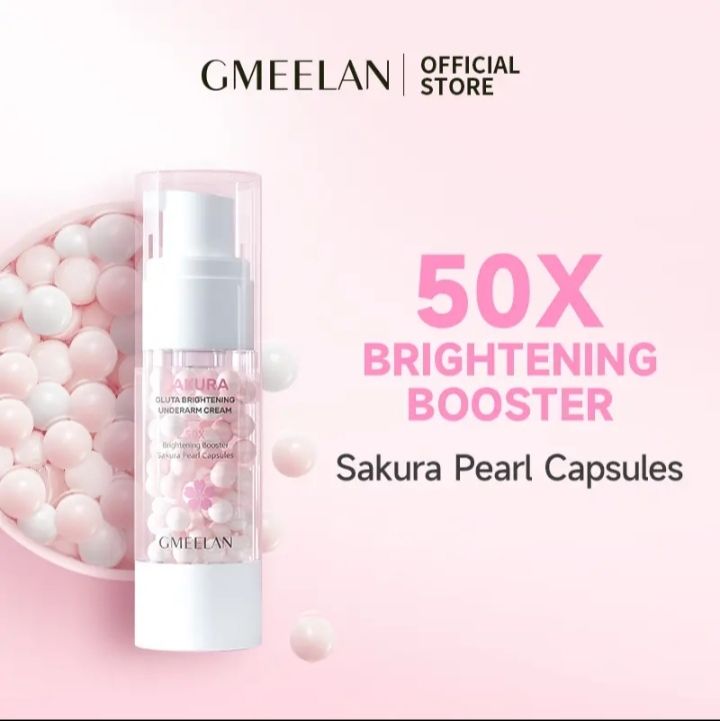 GMEELAN Sakura Gluta Underarm Whitening Cream Buy1Take1 FREE SHIPPING_0