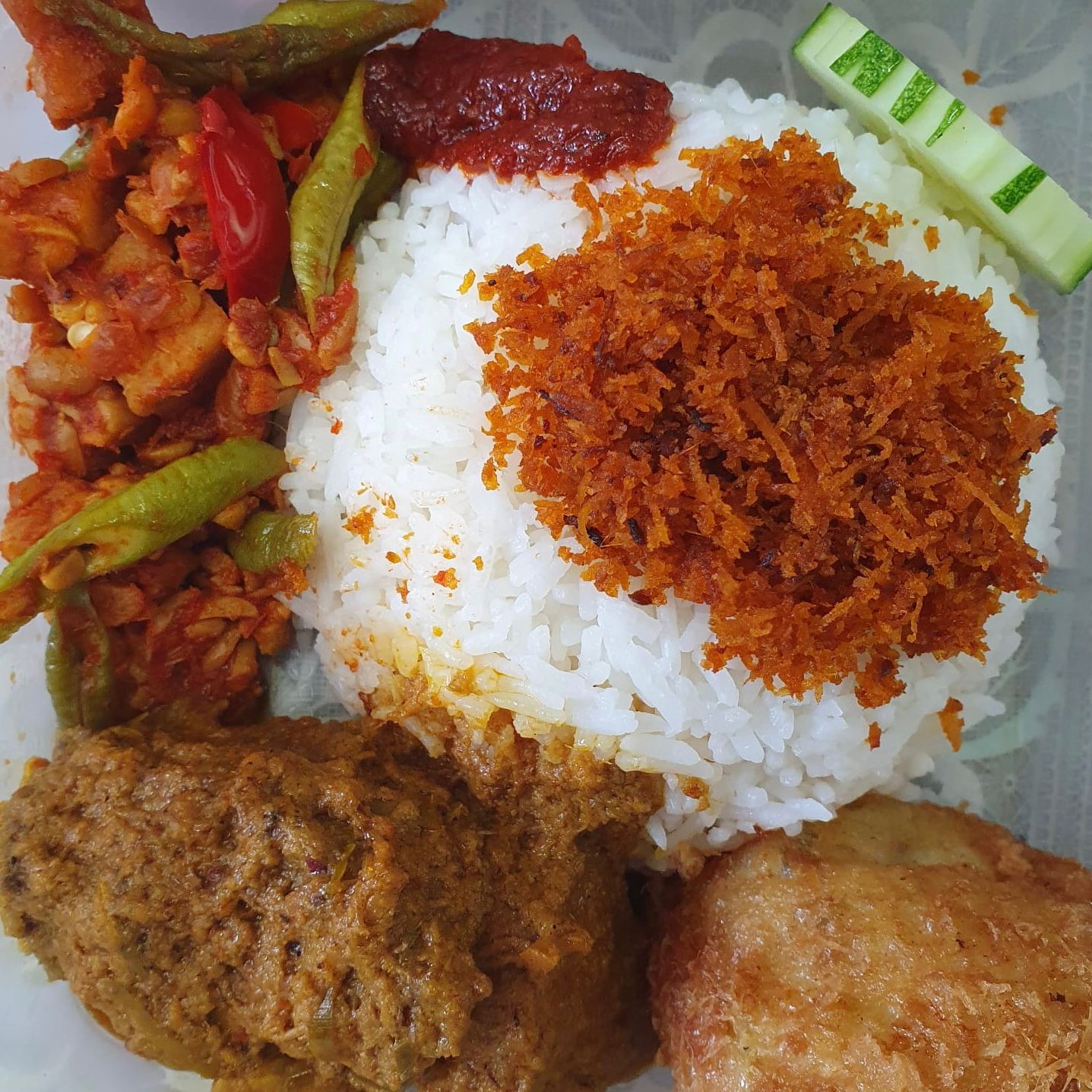 Nasi Sambal Goreng Daging_0