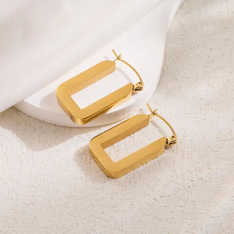 Basic 18K Gold Plated Earrings _0