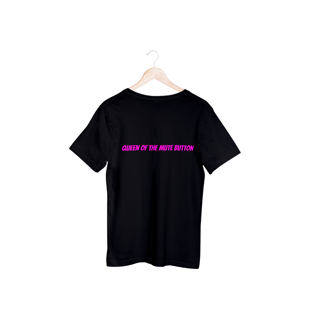 "Queen of the mute button" _0