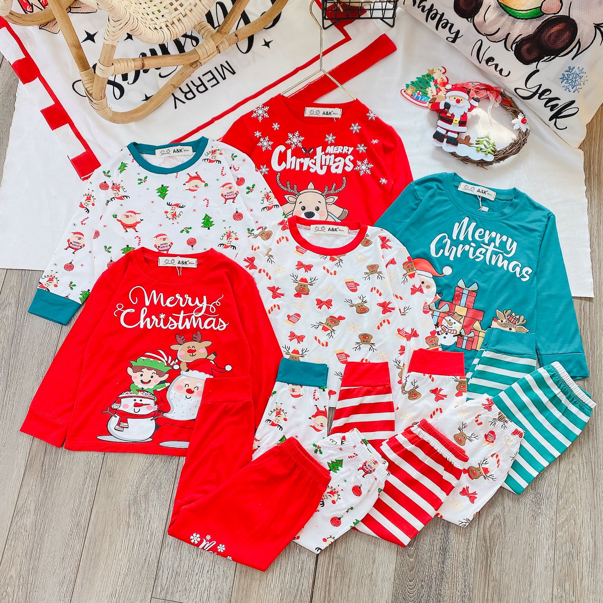 [17] Christmas Pajamas Set (80~120)_0