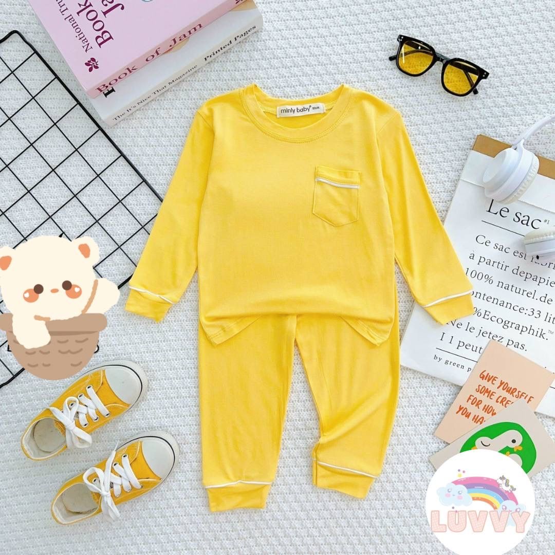 [19] Plain Pastel Pajamas Set (80~120)_3