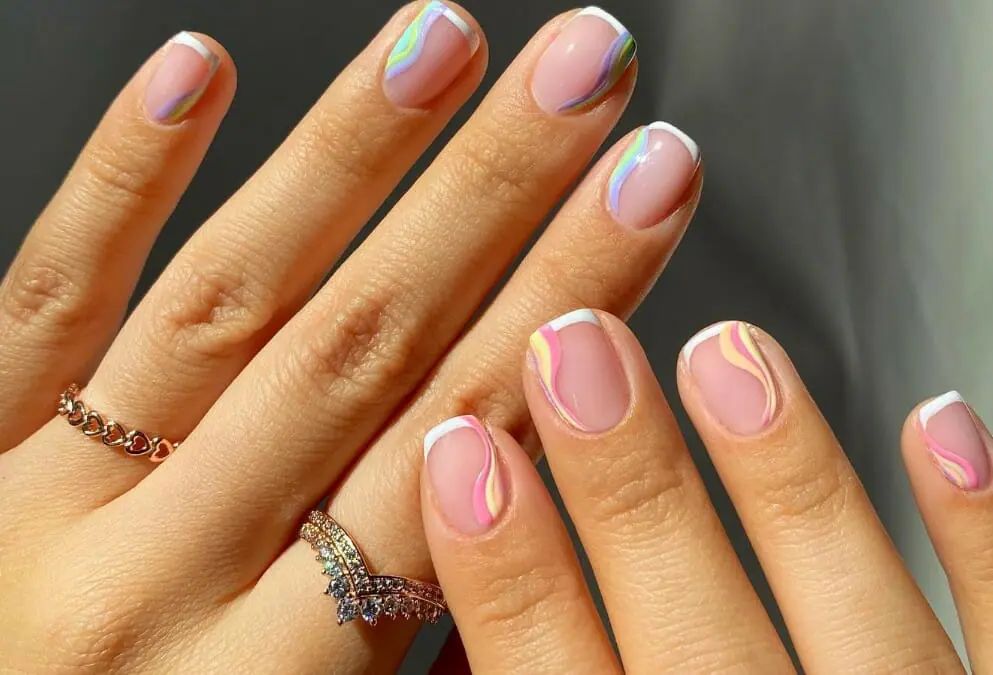 PLAIN GEL NAILS + NAIL ART_2