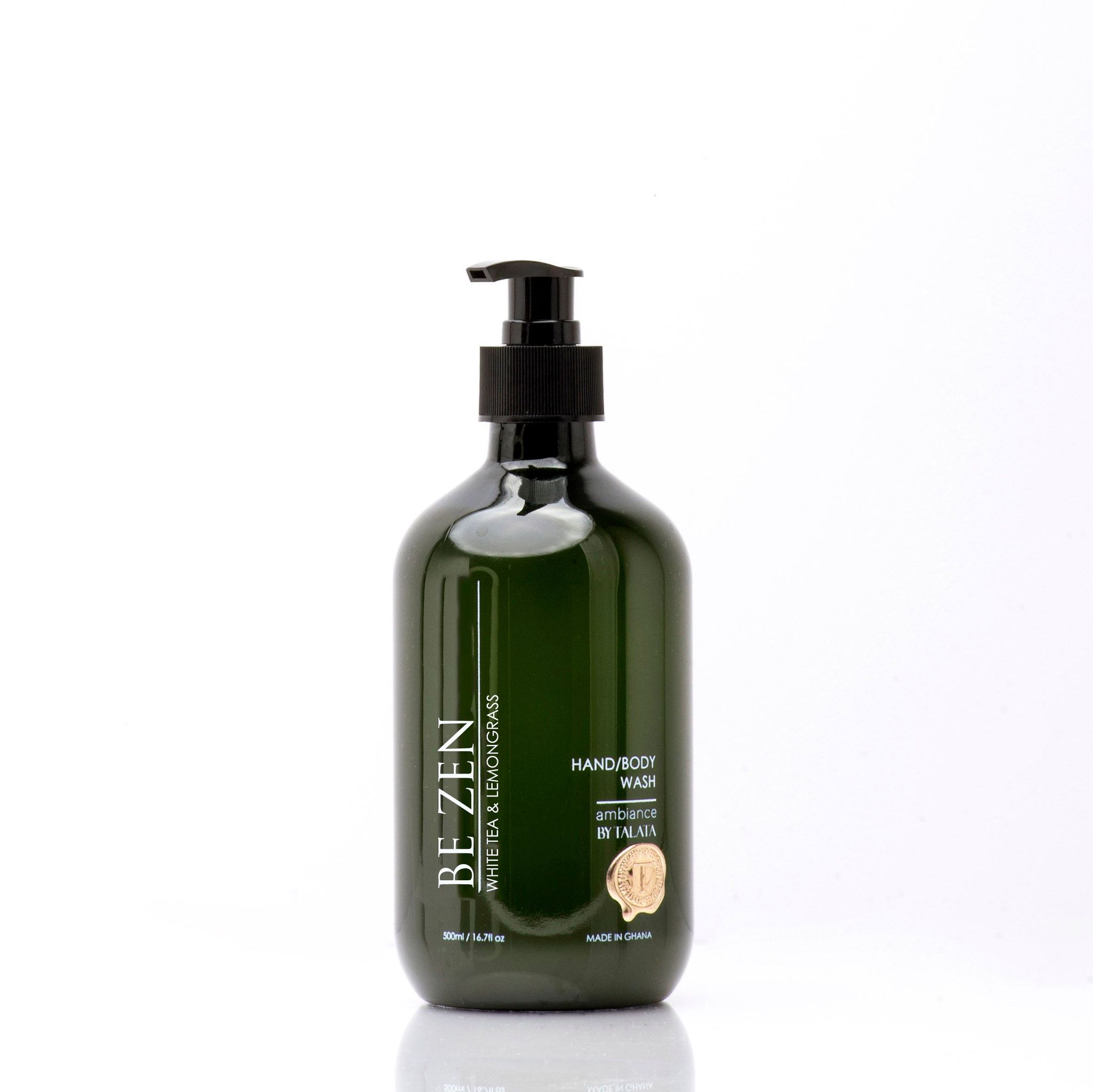 BE ZEN - White Tea & Lemongrass - CLASSIC HAND & BODY WASH - 500ml_0