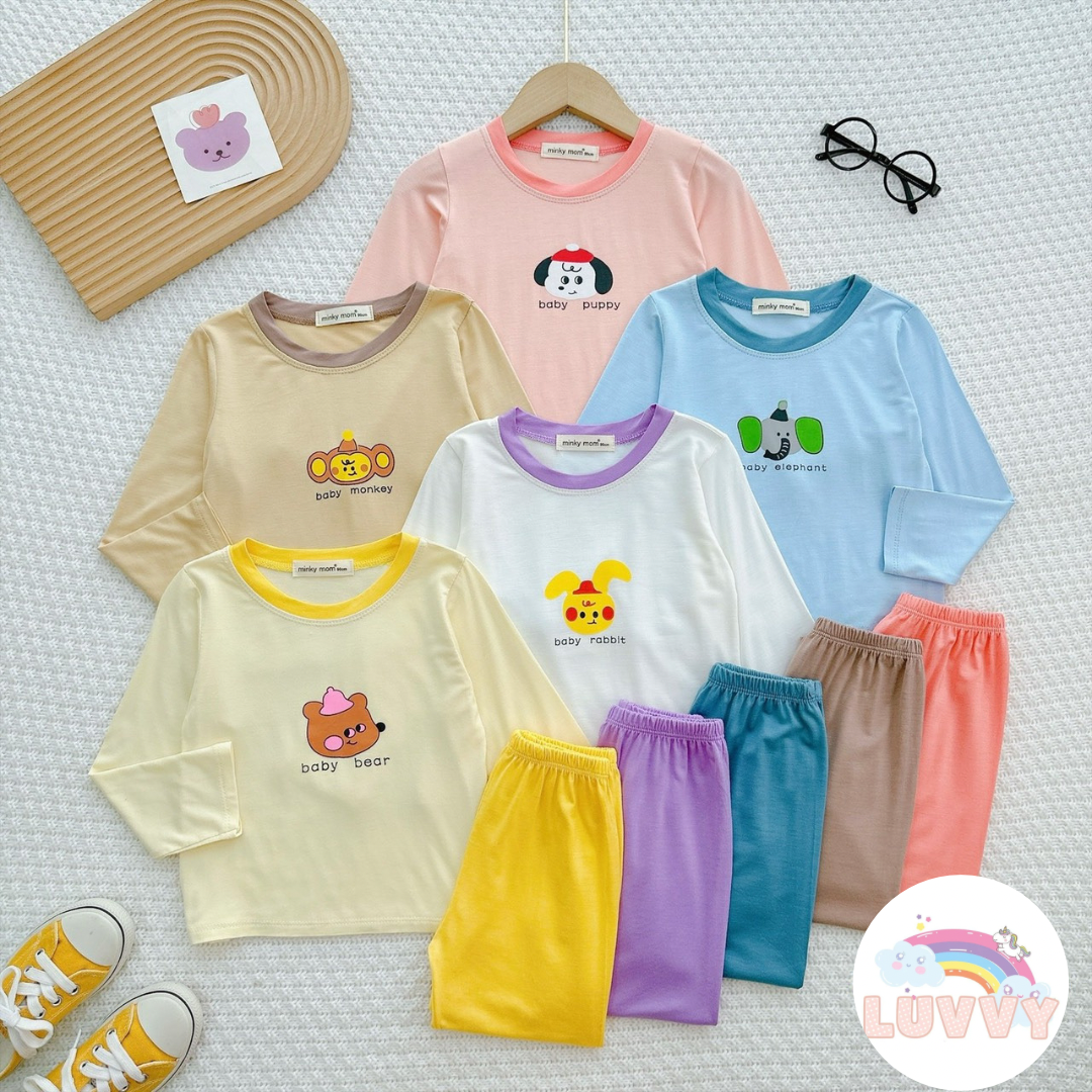 [22] Animals Pajamas Set (90~120)_0